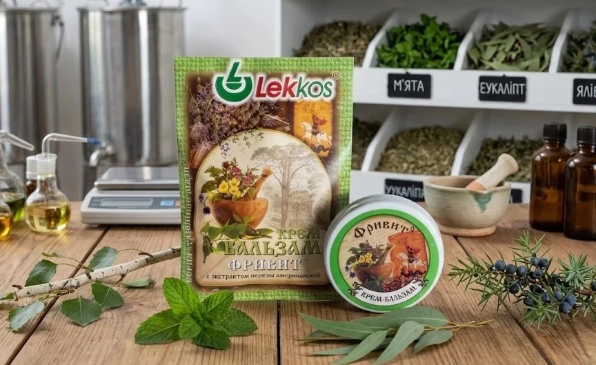 Крем-бальзам косметичний для тіла «Фривіт» з екстрактом берези