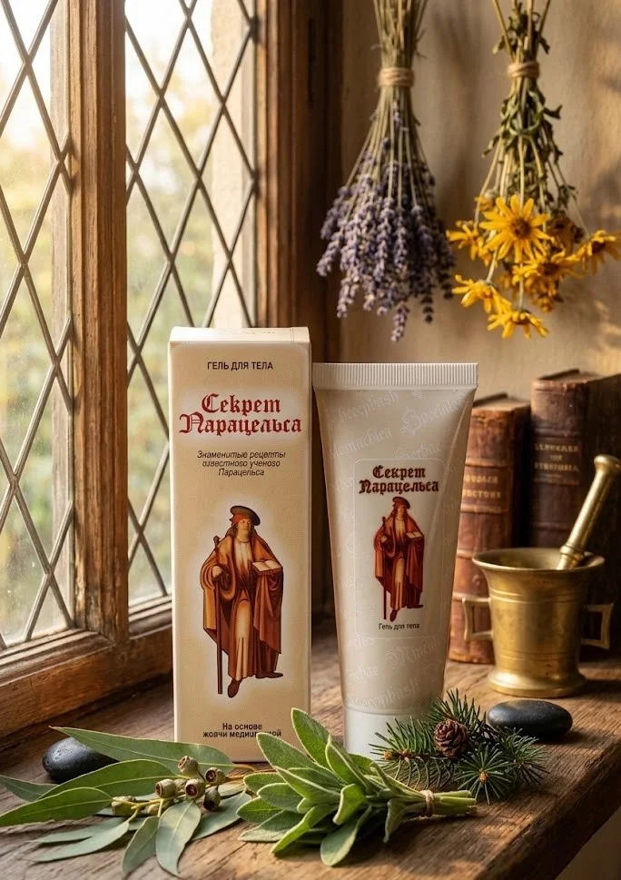 Ароматичний масажний гель для тіла "Секрет Парацельса"