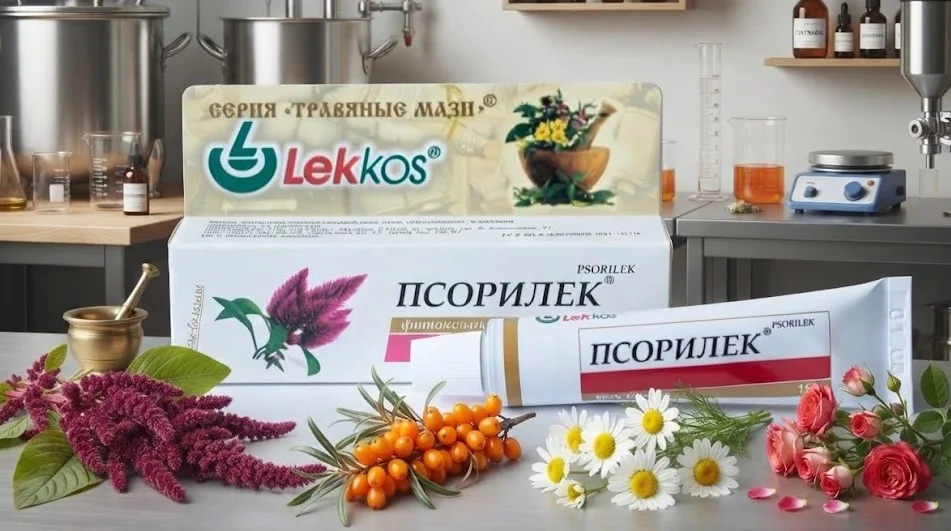 Крем-бальзам косметичний для тіла «Псорилек»